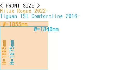 #Hilux Rogue 2022- + Tiguan TSI Comfortline 2016-